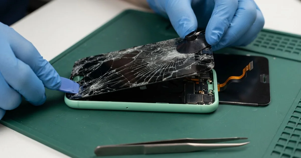 iPhone 5C LCD Display Replacement in Al Khobar