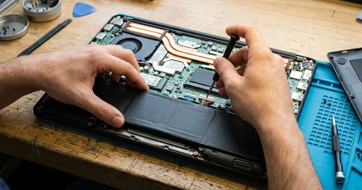 Laptop battery replacement in Al Khobar