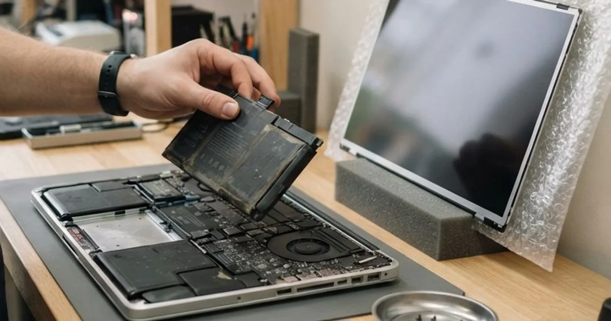 laptop lcd and battery replacement in Al Khobar