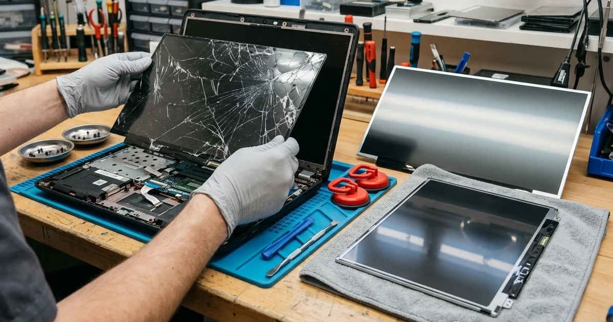 Laptop Screen Replacement in Al Khobar