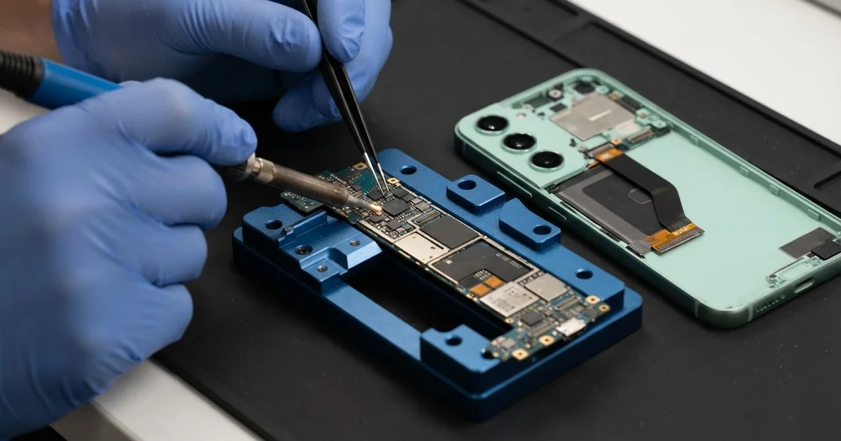Samsung Galaxy S22+ Motherboard Repair in Al Khobar