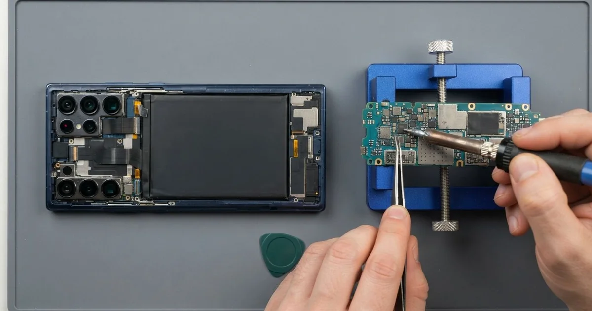 Samsung Galaxy S22 Ultra Motherboard Repair in Al Khobar