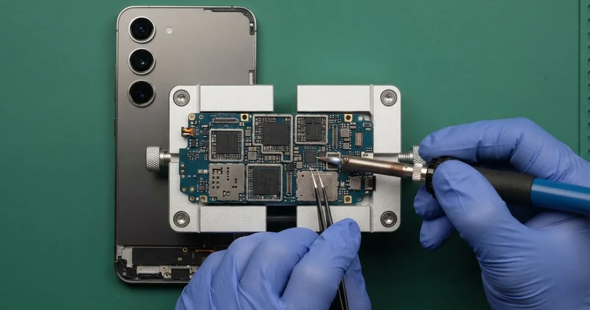 Samsung Galaxy S24 FE Motherboard Repair in Al Khobar