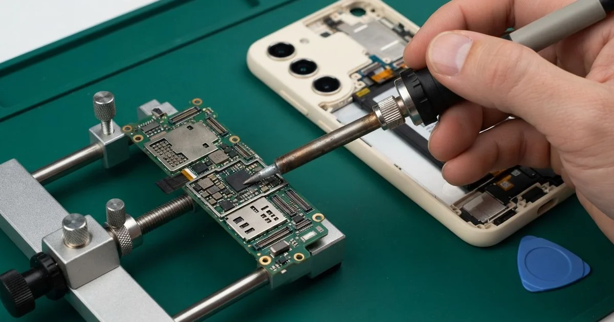 Samsung Galaxy S25 FE Motherboard Repair in Al Khobar