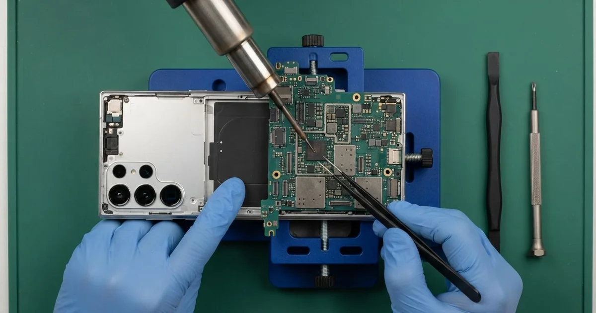 Samsung Galaxy S25+ Motherboard Repair in Al Khobar
